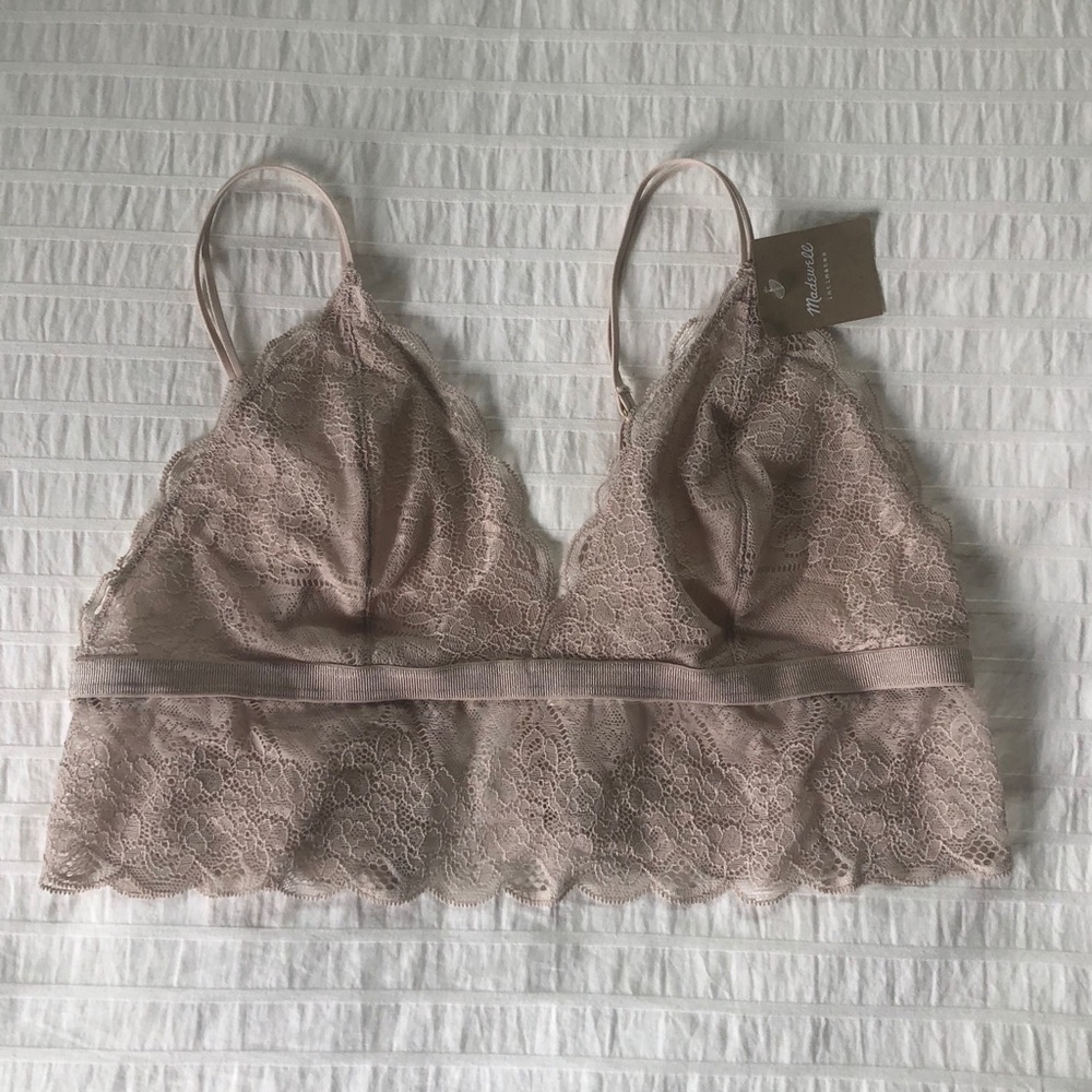 Madewell Lace Bralette - NWT